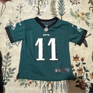 NFL kids Green Eagles Jersey Shirt 3T